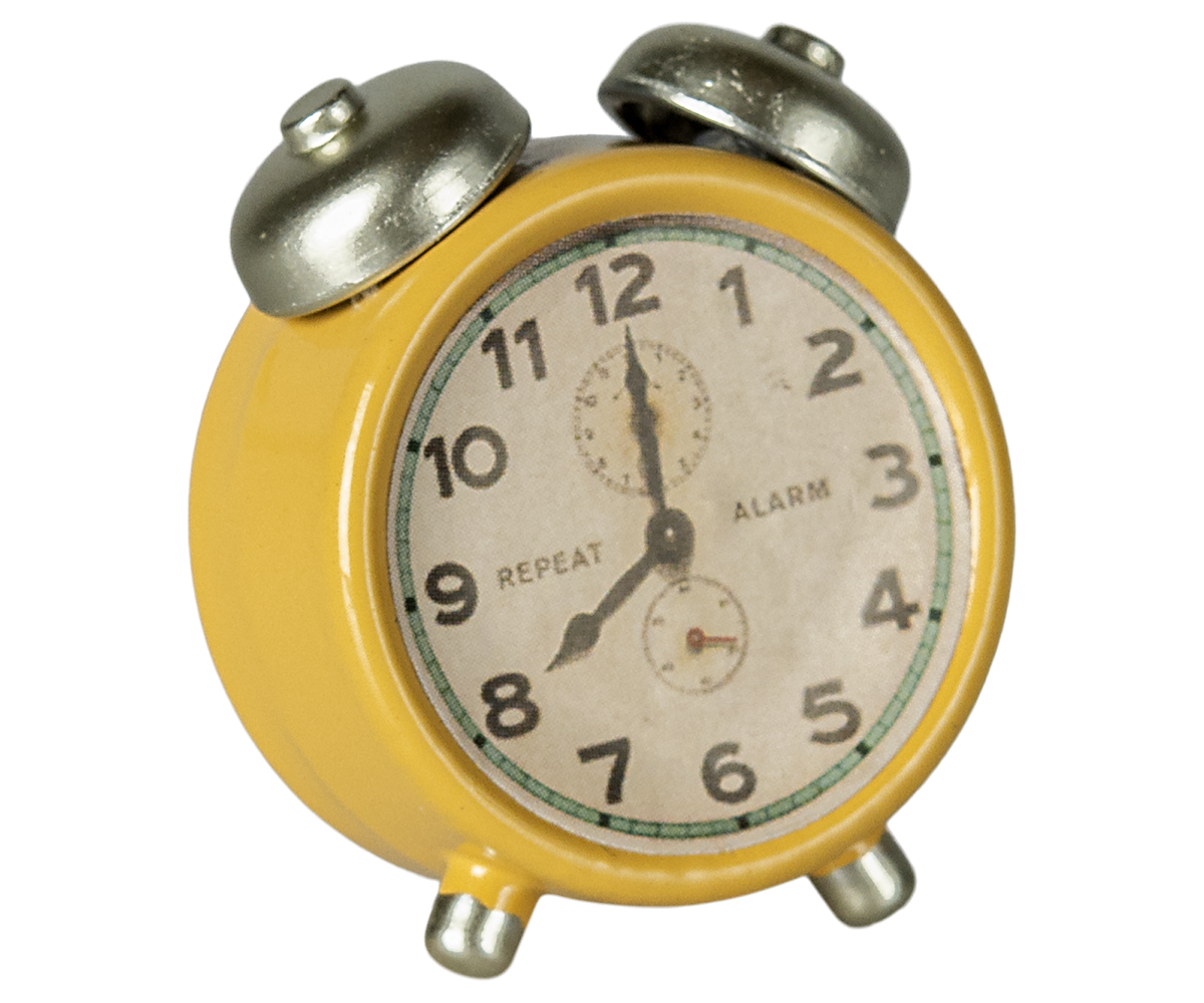 Alarm clock, Mouse - Yellow