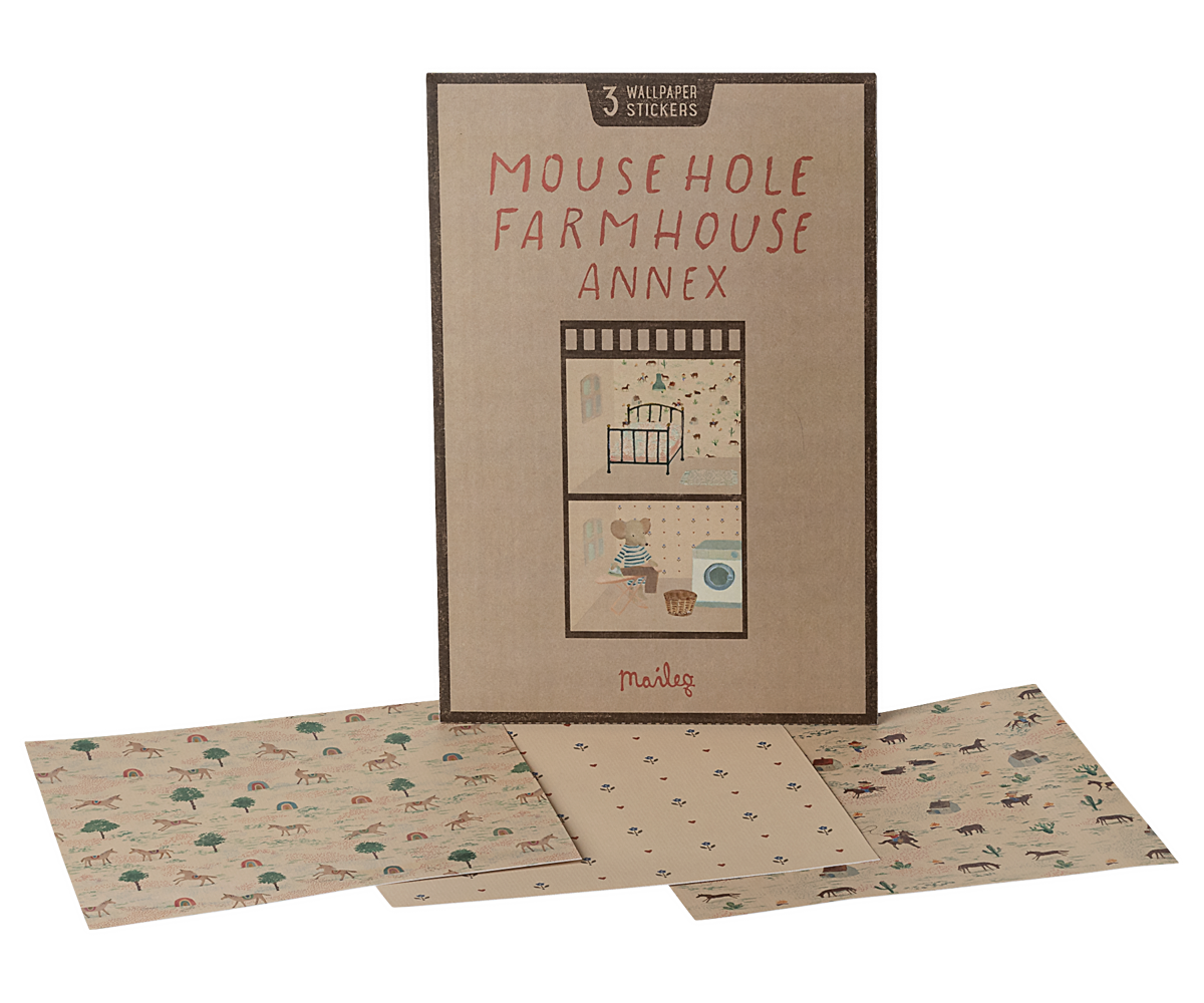Wallpaper, Mouse hole Farmhouse - Annex