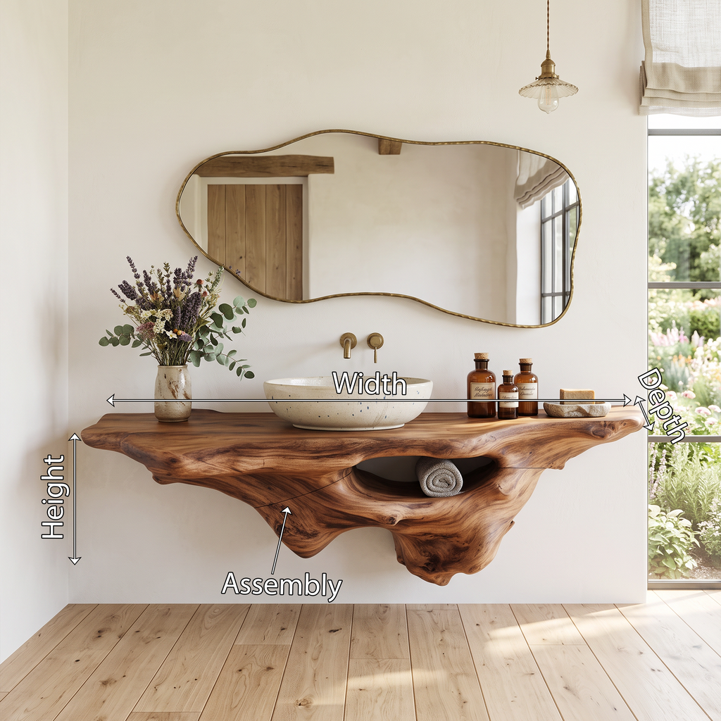 Farmhouse Bathroom Vanity For Renovation SILDTTRBAS002
