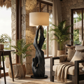 Luxury Organic Modern Sculptural Floor Lamp For Bedroom And Corner SINLSAFLP061