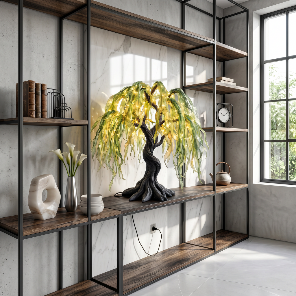 Coastal Decorative Tree Table Lamp For Bedroom SINLSATL018