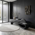 Luxury Curved Backrest Bench For Hallway RTTHHNBEN185