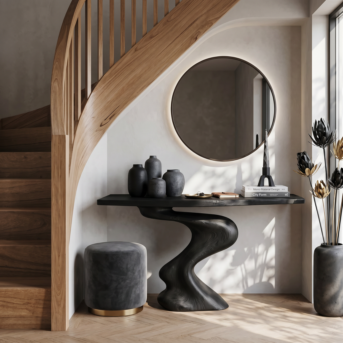 Handcrafted Modern Console Table Furniture Decor SILDTTRCS224