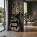 Handcrafted Record Player Stand For Livingroom Decor SILDTTRRPT007