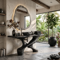 Handcrafted Vanity For Elegant Bathroom Furniture SILDTTNBRV007