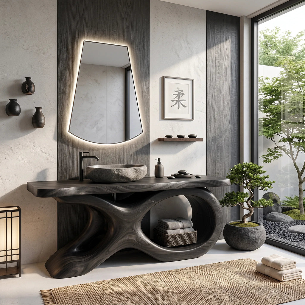Mediterranean Bathroom Vanity Cabinet Luxury Villa SILDTTRBRV211
