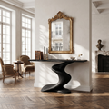 Handcrafted Wood Console Table Furniture Decor SILDTTNCS222