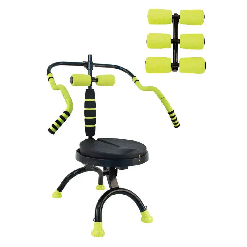 360 Fitness System With 6 Pack Back Roller