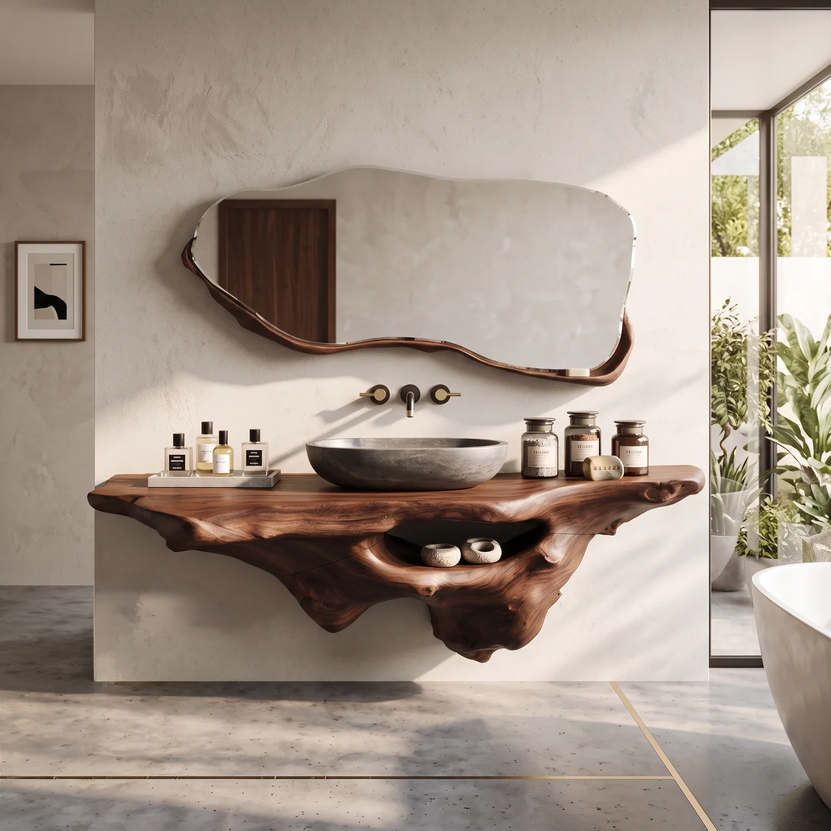Farmhouse Bathroom Vanity For Renovation SILDTTRBAS002