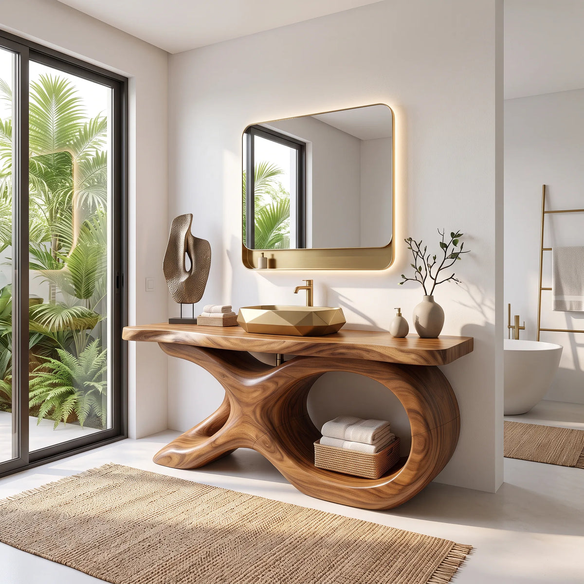 Mediterranean Bathroom Vanity Cabinet Luxury Villa SILDTTRBRV211