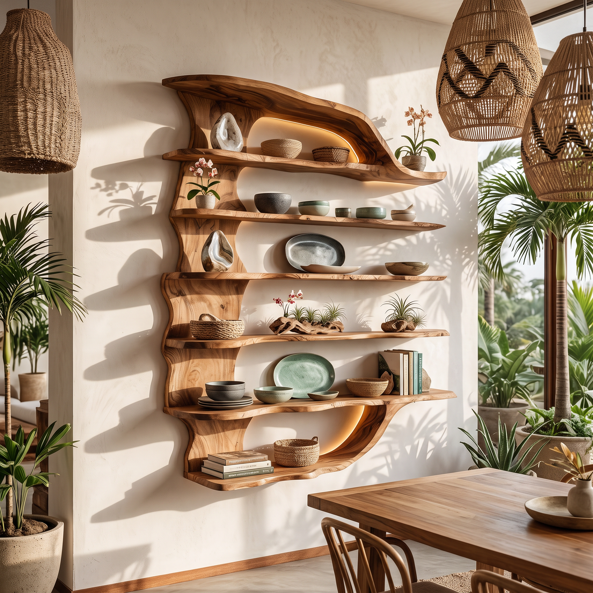 Handcrafted Wooden Spice Organizer For Modern Kitchen SILDTTRSRS005