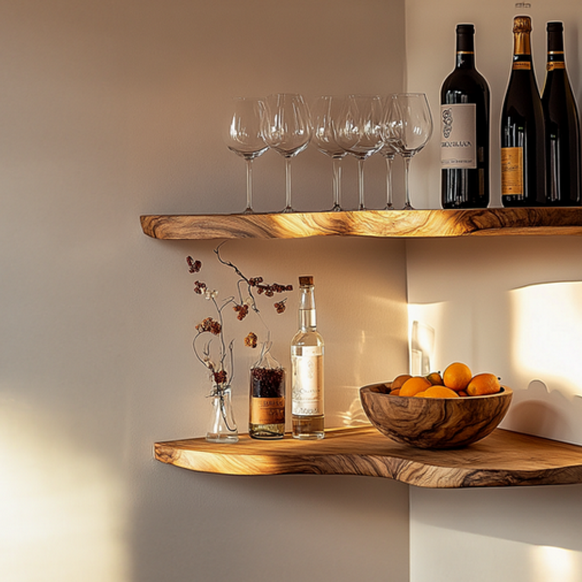 Handmade Floating Shelves Home And Office Decor Housewarming Gifts SINLCN014