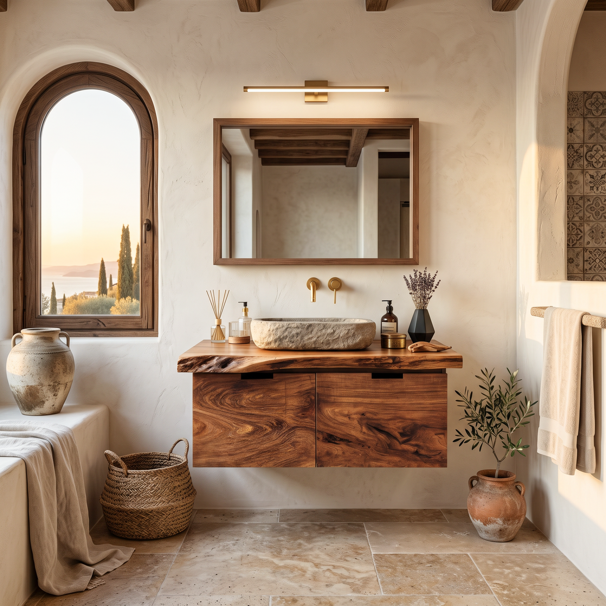 Contemporary Floating Bathroom Vanity For Bathroom RTTHTTBRV004
