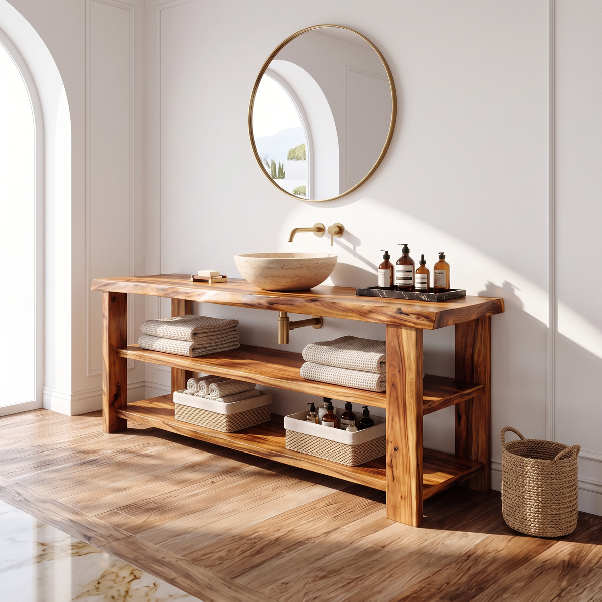 Farmhouse Vanity With Storage For Bathroom Decor Ideas SILDTTRBRV041
