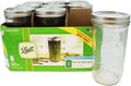Ball Wide Mouth Glass Mason Jars 24 Oz 9 Pack - 65500
