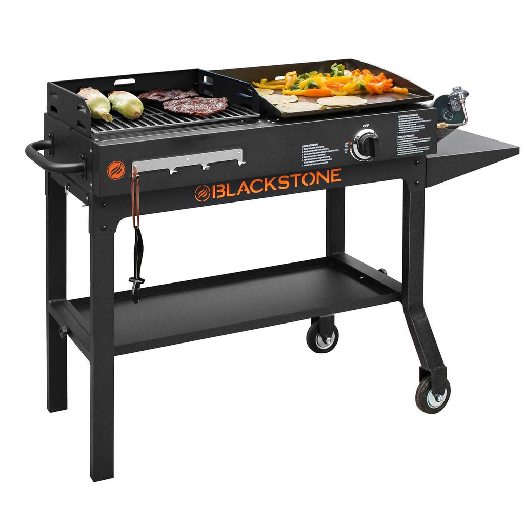Blackstone Griddle & Charcoal Grill Combo