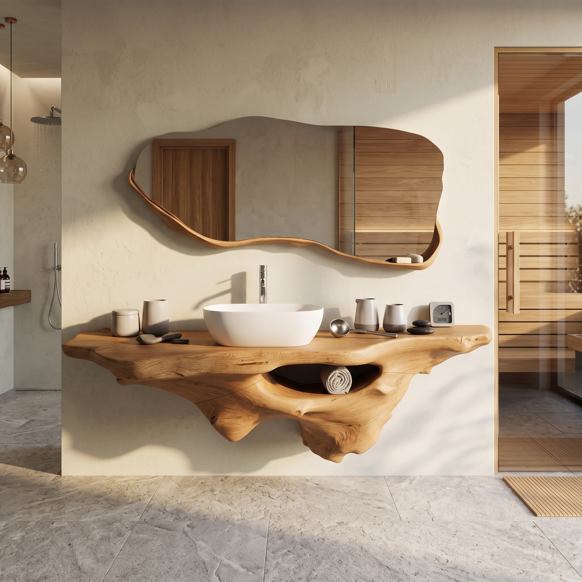 Farmhouse Bathroom Vanity For Renovation SILDTTRBAS002