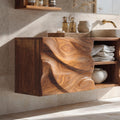 Handcrafted Wall Bathroom Vanity For Modern Bathroom RTTHHNBRV001