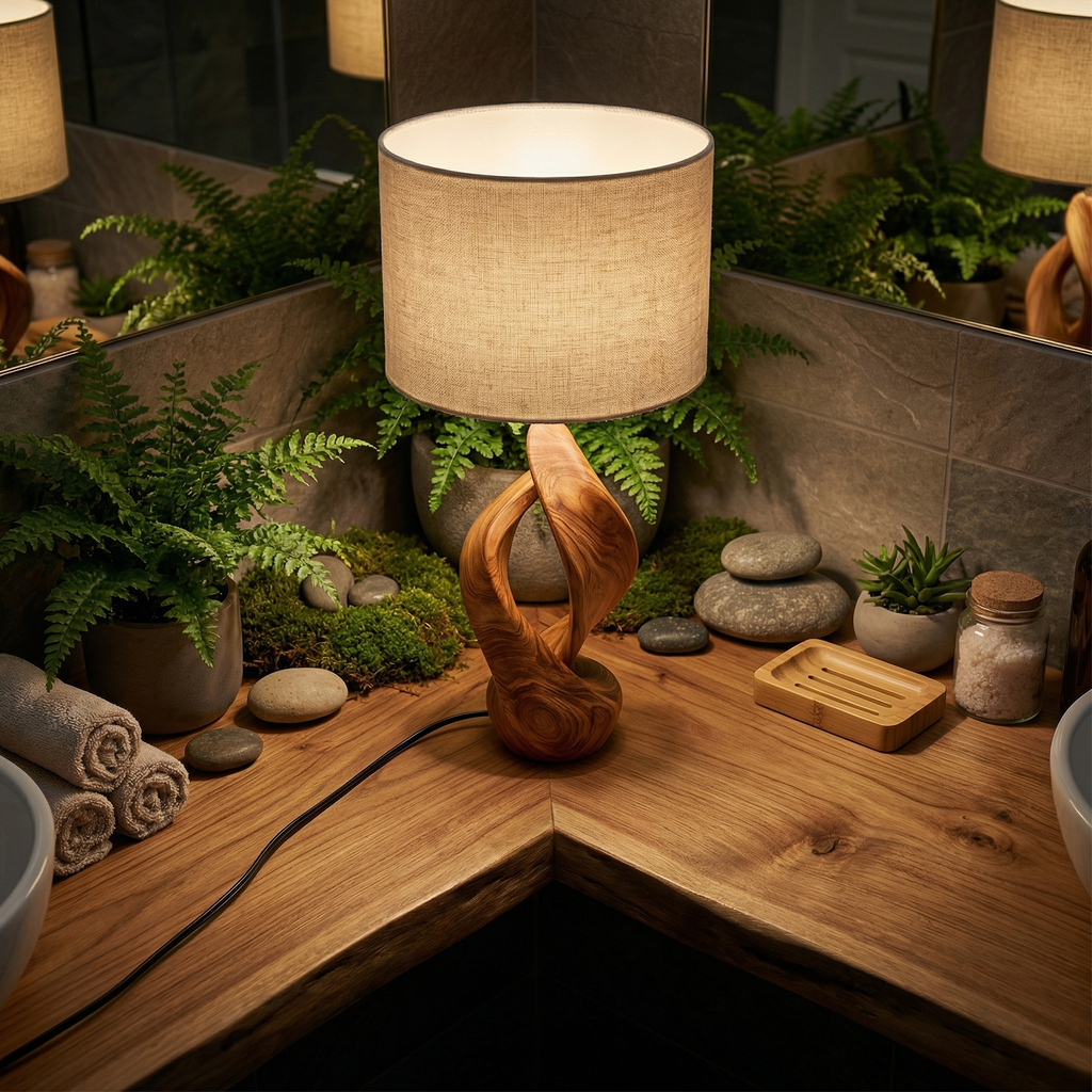Boho Accent Table Lamp Bedroom Living Room Corner Space SILDTTRLAM044