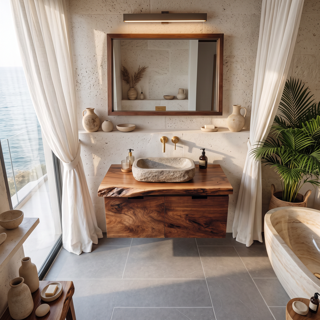 Contemporary Floating Bathroom Vanity For Bathroom RTTHTTBRV004