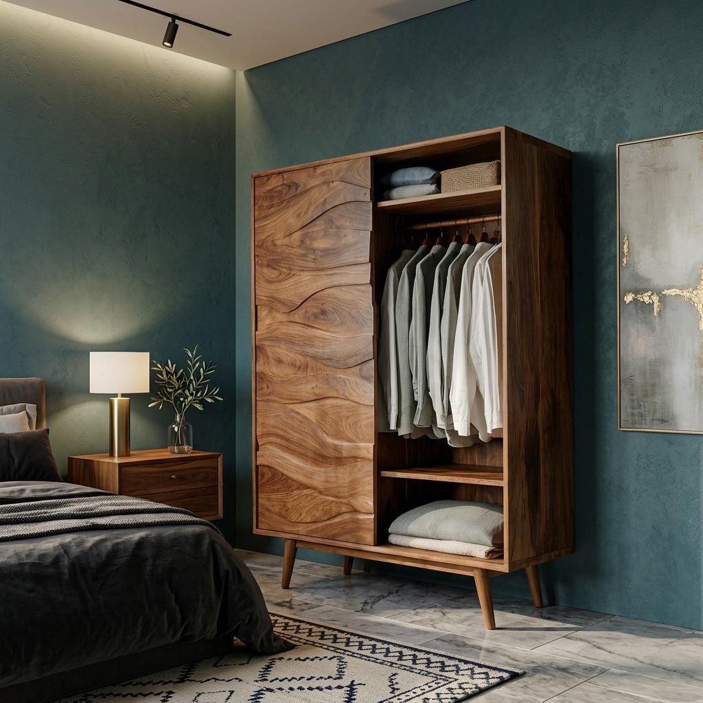 Artistic Sculptural Wardrobe For Bedroom Decor Interior RTTHHNWRE003