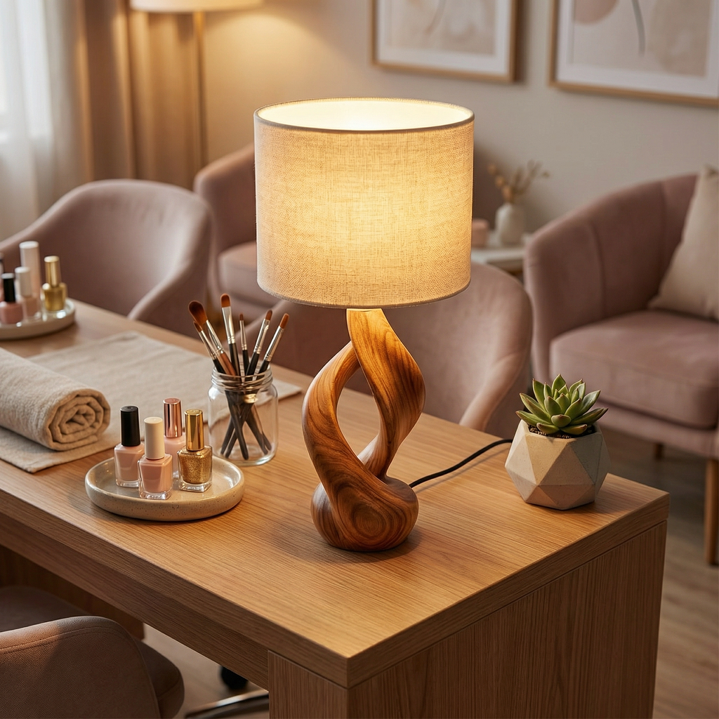 Boho Accent Table Lamp Bedroom Living Room Corner Space SILDTTRLAM044
