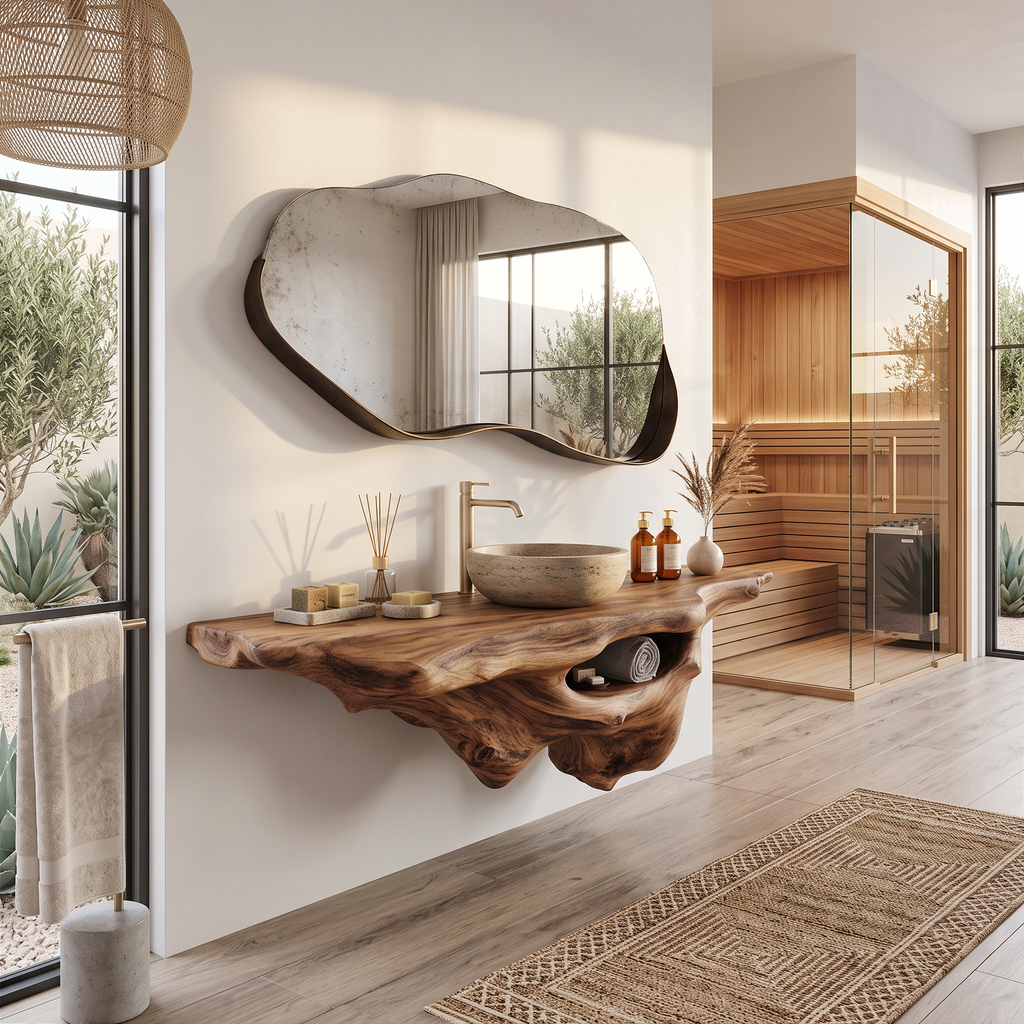 Farmhouse Bathroom Vanity For Renovation SILDTTRBAS002