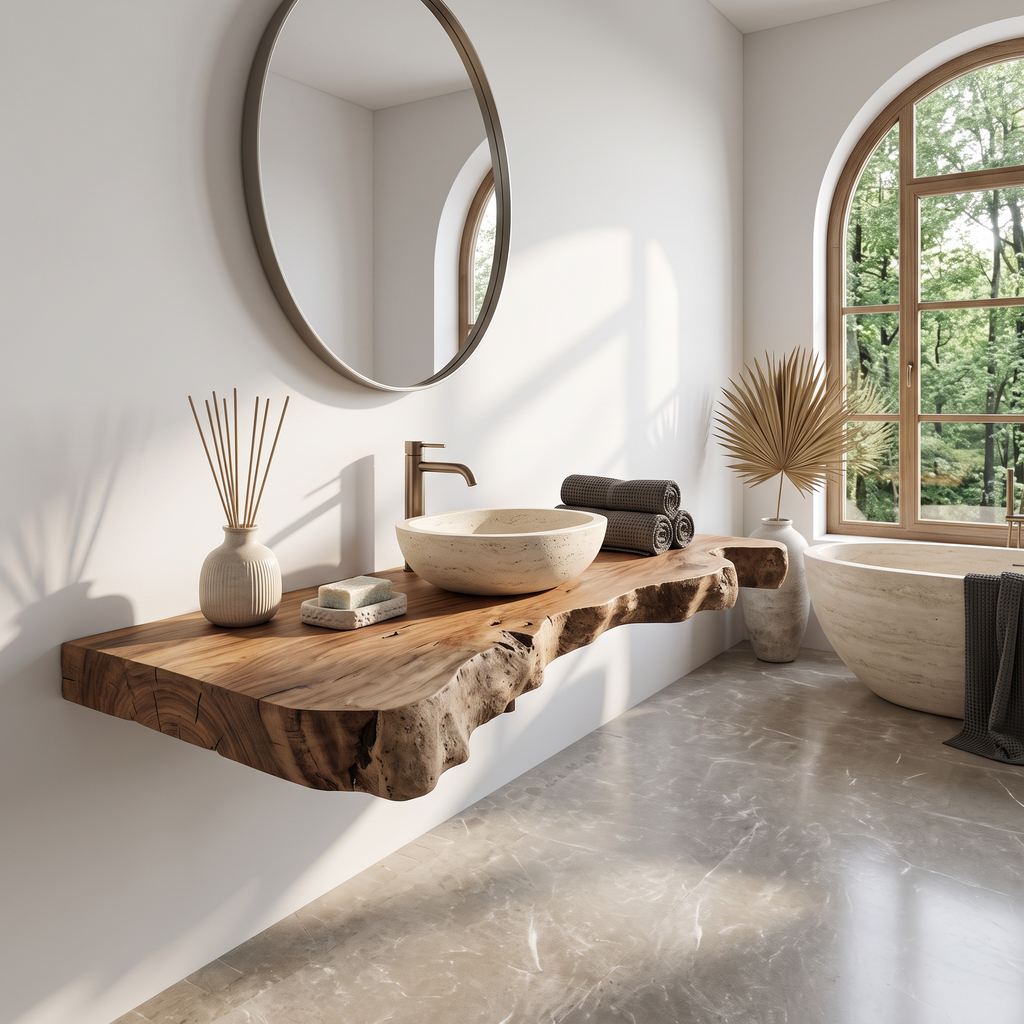 Farmhouse Style Vanity For Bathroom SILDTTRBAS023