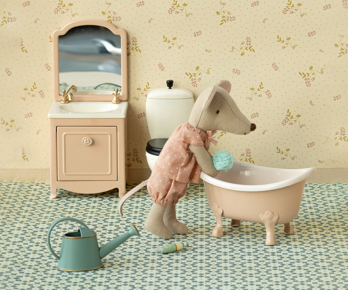 Bathtub, Mouse - Rose