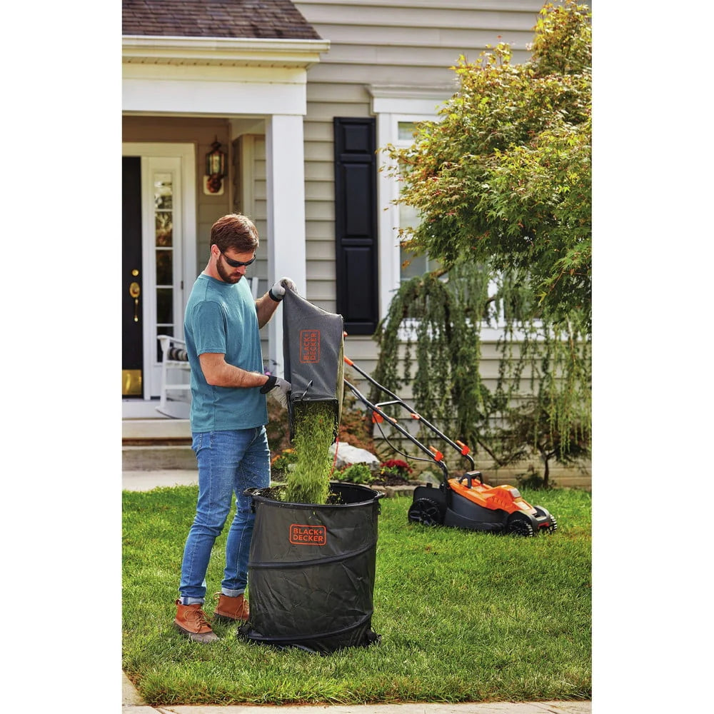 BLACK+DECKER 10 Amp 15 in Corded Electric Lawn Mower - BEMW472BH