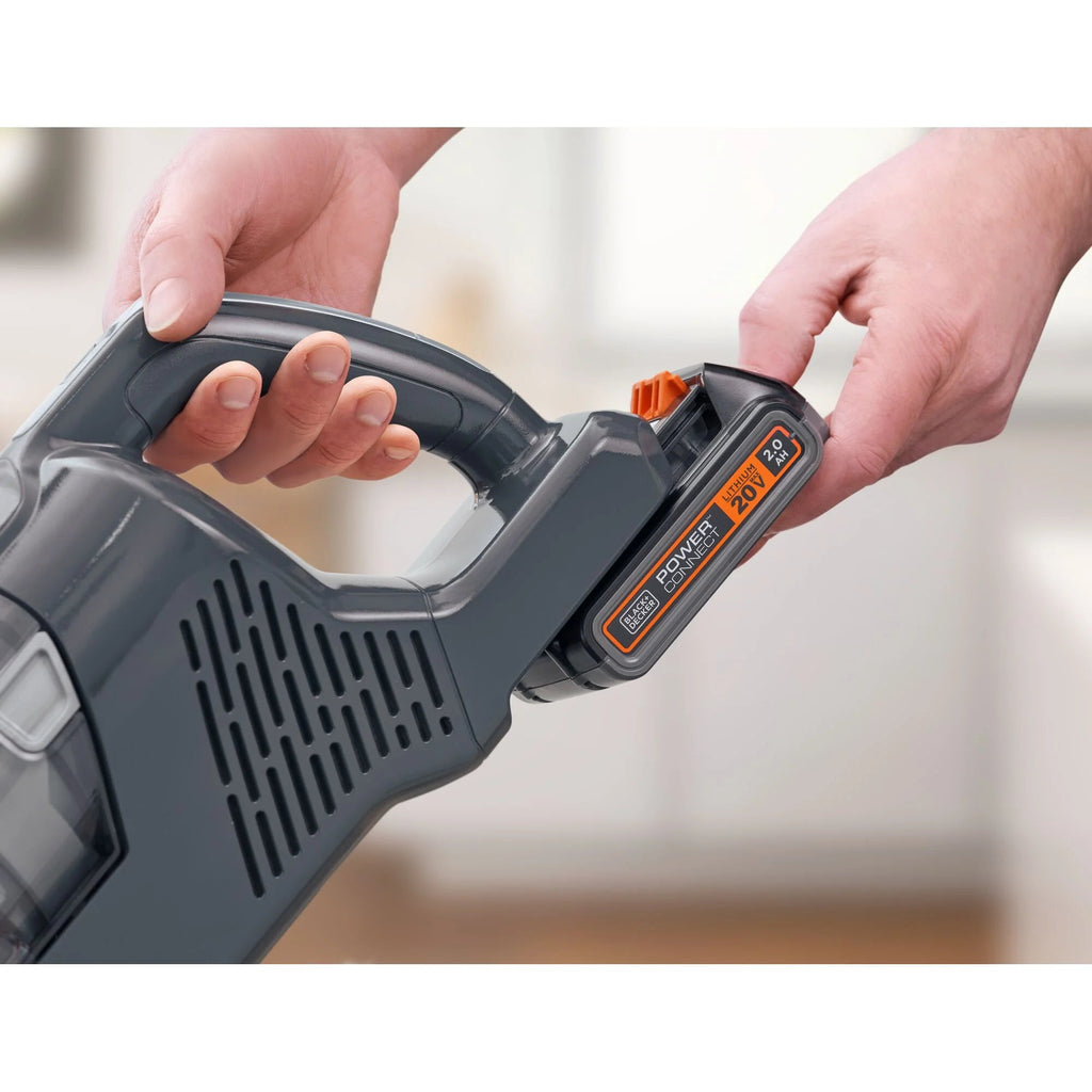 BLACK+DECKER POWERSERIES+ 20V MAX Cordless Stick Vacuum Kit, 44 Minute Run-Time - BHFEA18D1