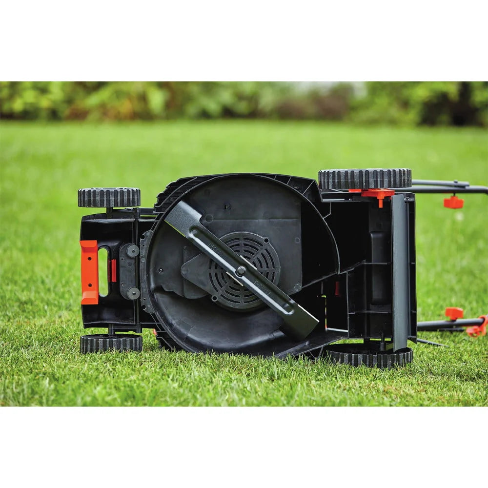 BLACK+DECKER 10 Amp 15 in Corded Electric Lawn Mower - BEMW472BH