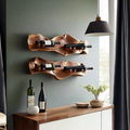 Handcrafted Wine Holder For Kitchen Countertop Style SILDTTNWH007