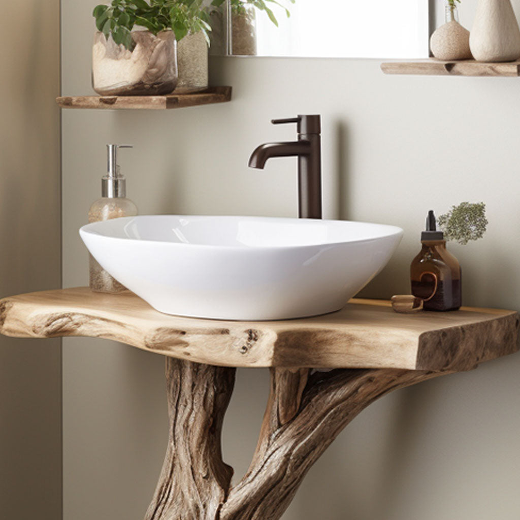 Handcrafted Bathroom Vanity SILDTBRV015