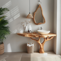 Floating Wood Bathroom Vanity For Sleek Interiors SILDTBRV157