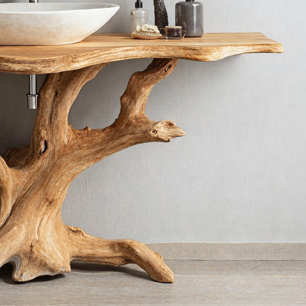 Custom Handcrafted Bathroom Vanity For Stylish Interiors SILDTBRV103