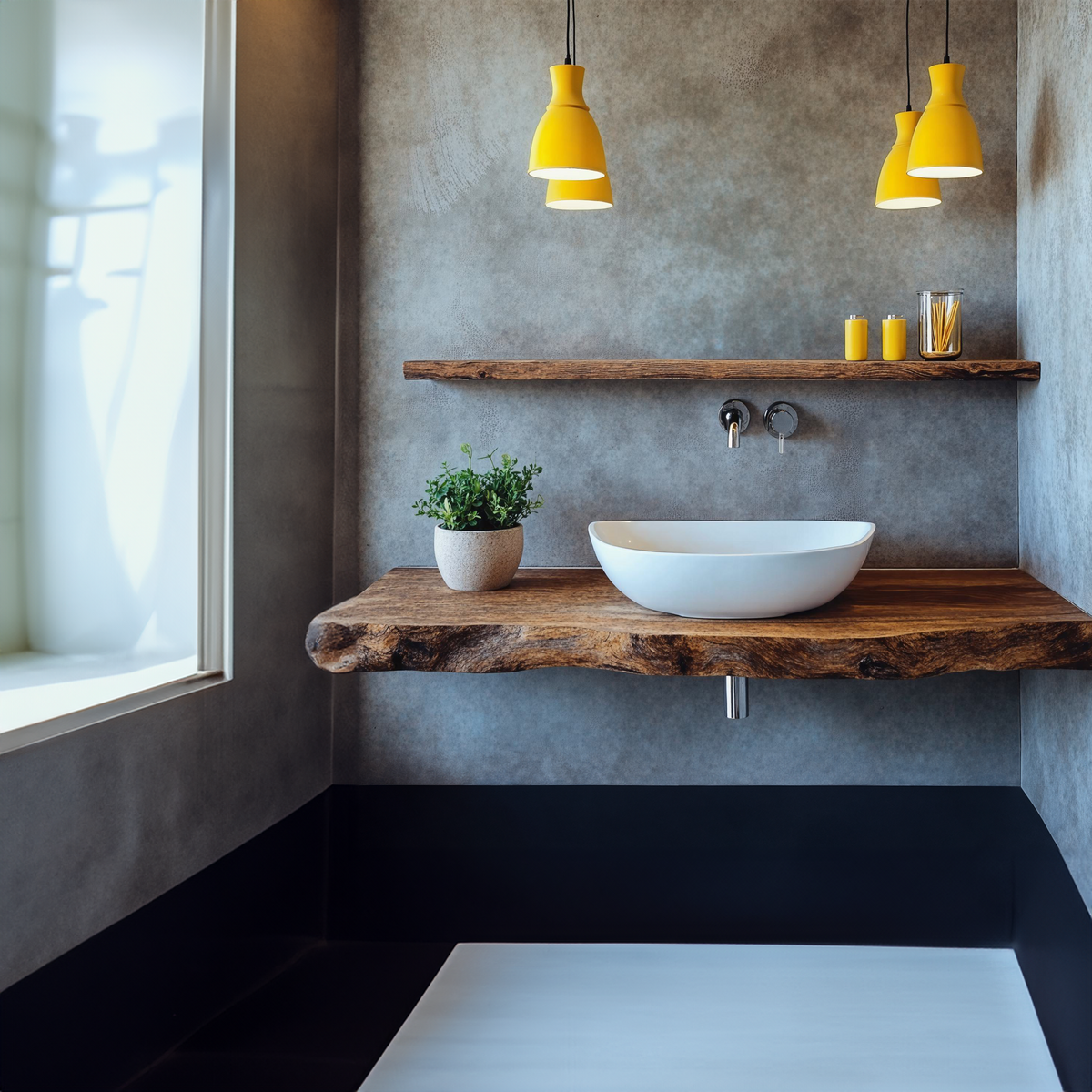 Farmhouse Solid Wood Vanity Bathroom Furniture SILDTBRV226