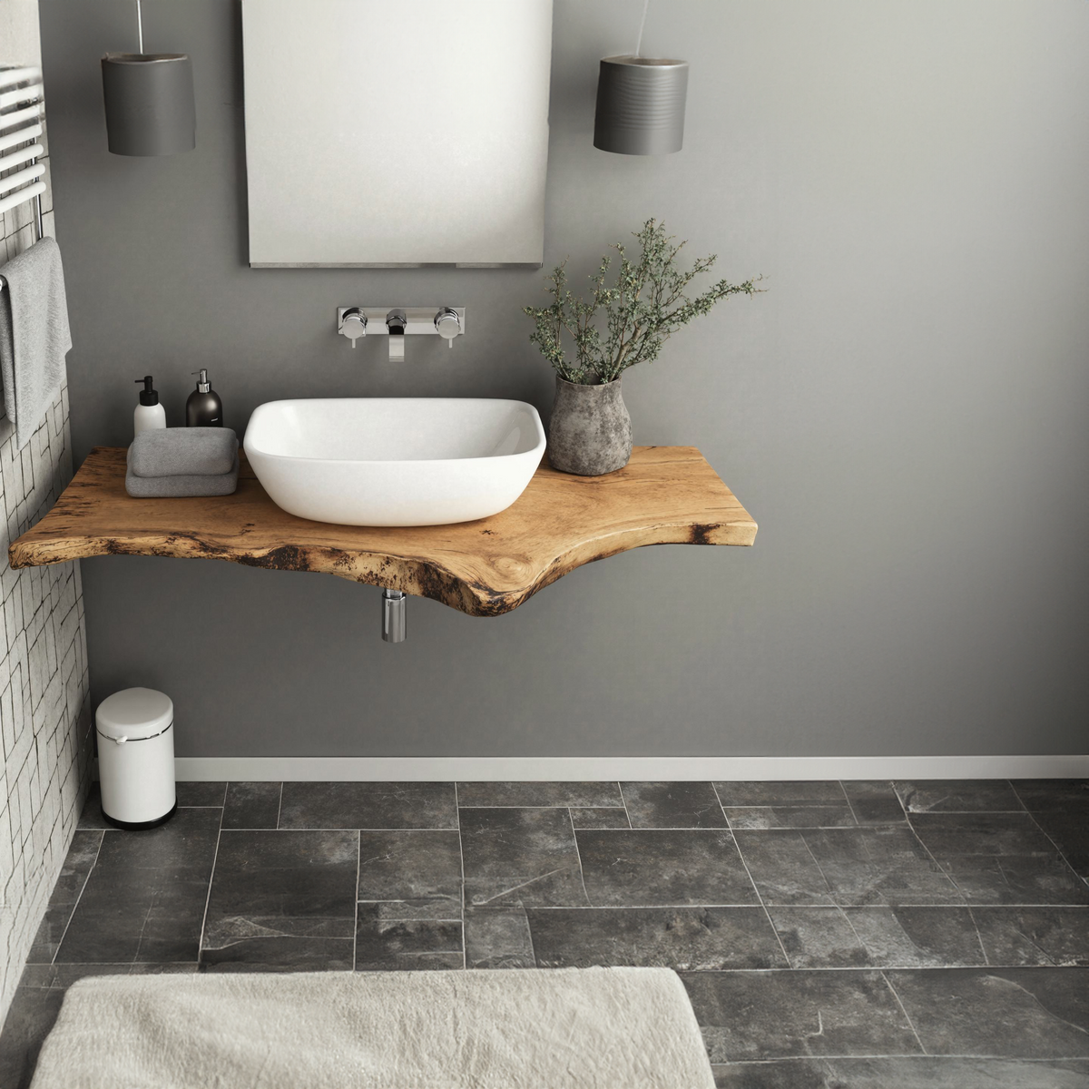 Handcrafted Solid Wood Vanity Premium Quality SILDTBRV221
