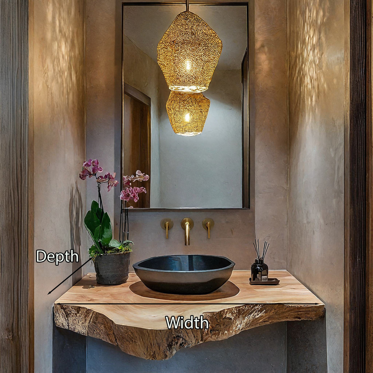 Farmhouse Solid Wood Vanity Affordable Price SILDTBRV200
