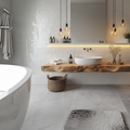 Handcrafted Live Edge Bathroom Vanity For Modern Design SILDTBRV227