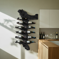 Handcrafted Live Edge Wine Holder For Luxury Furniture Decor SILDTTRWH044