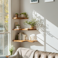 Handcrafted Corner Bookshelf Indoor Design Ideas SILDTCN090