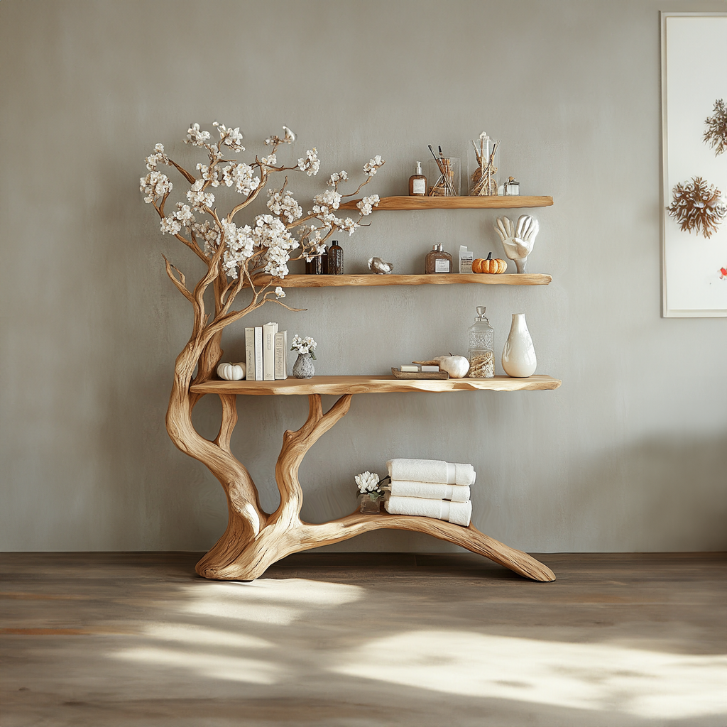 Handmade Halloween Console Table Wall Mounted Table SINLHW002