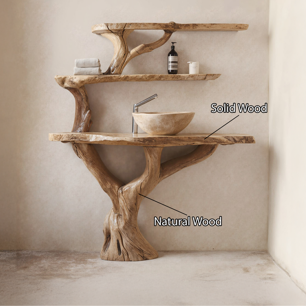 Live Edge Vanity Bathroom SILDTBRV009