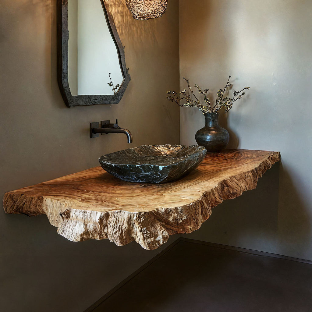 Farmhouse Wooden Vanity Timeless Design Choice SILDTBRV202