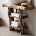 Handcrafted Counter Bathroom Vanity SILDTBRV018