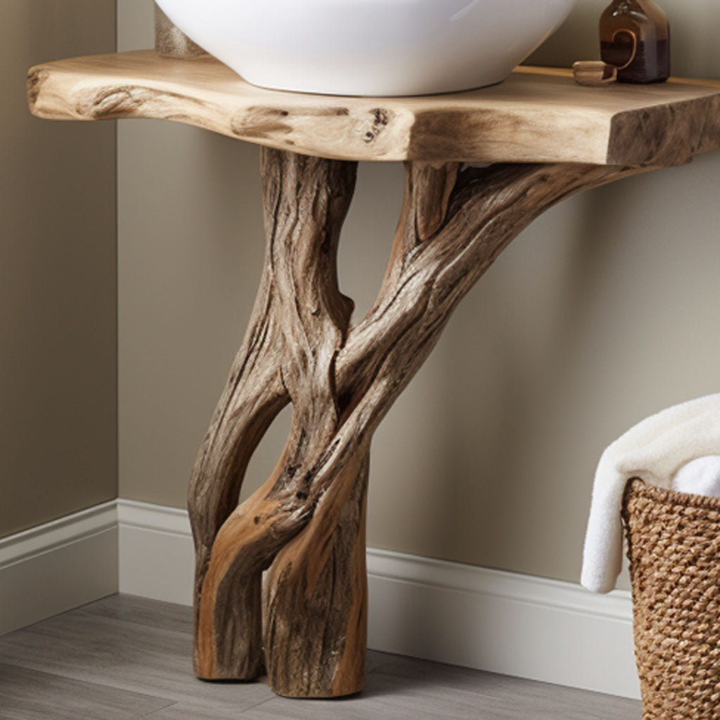 Handcrafted Bathroom Vanity SILDTBRV015