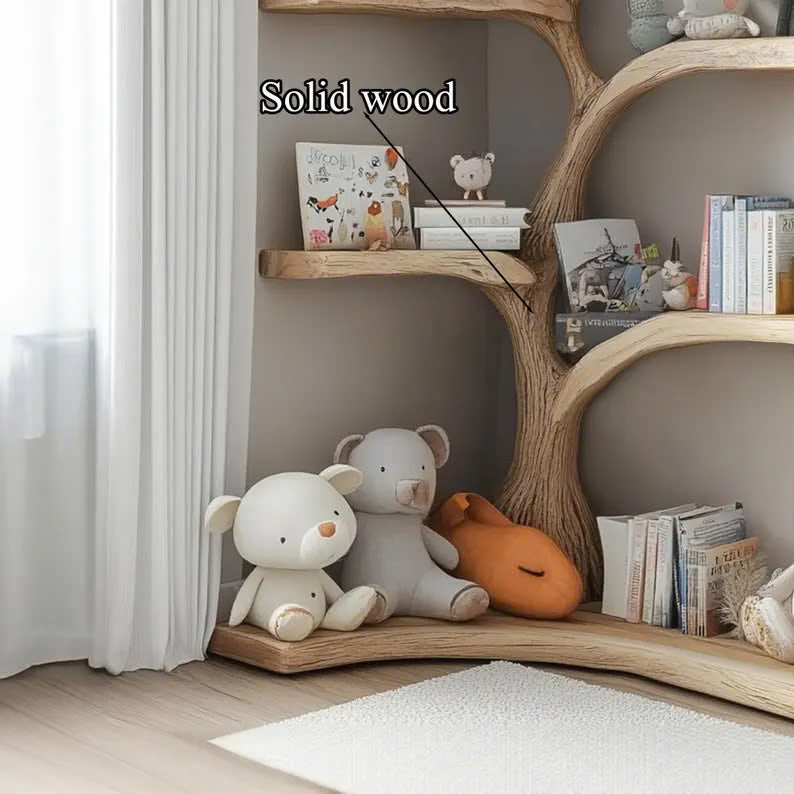 Kids Custom Bookcase Decor Bed Room Kids Personalized Gift SINLTB154