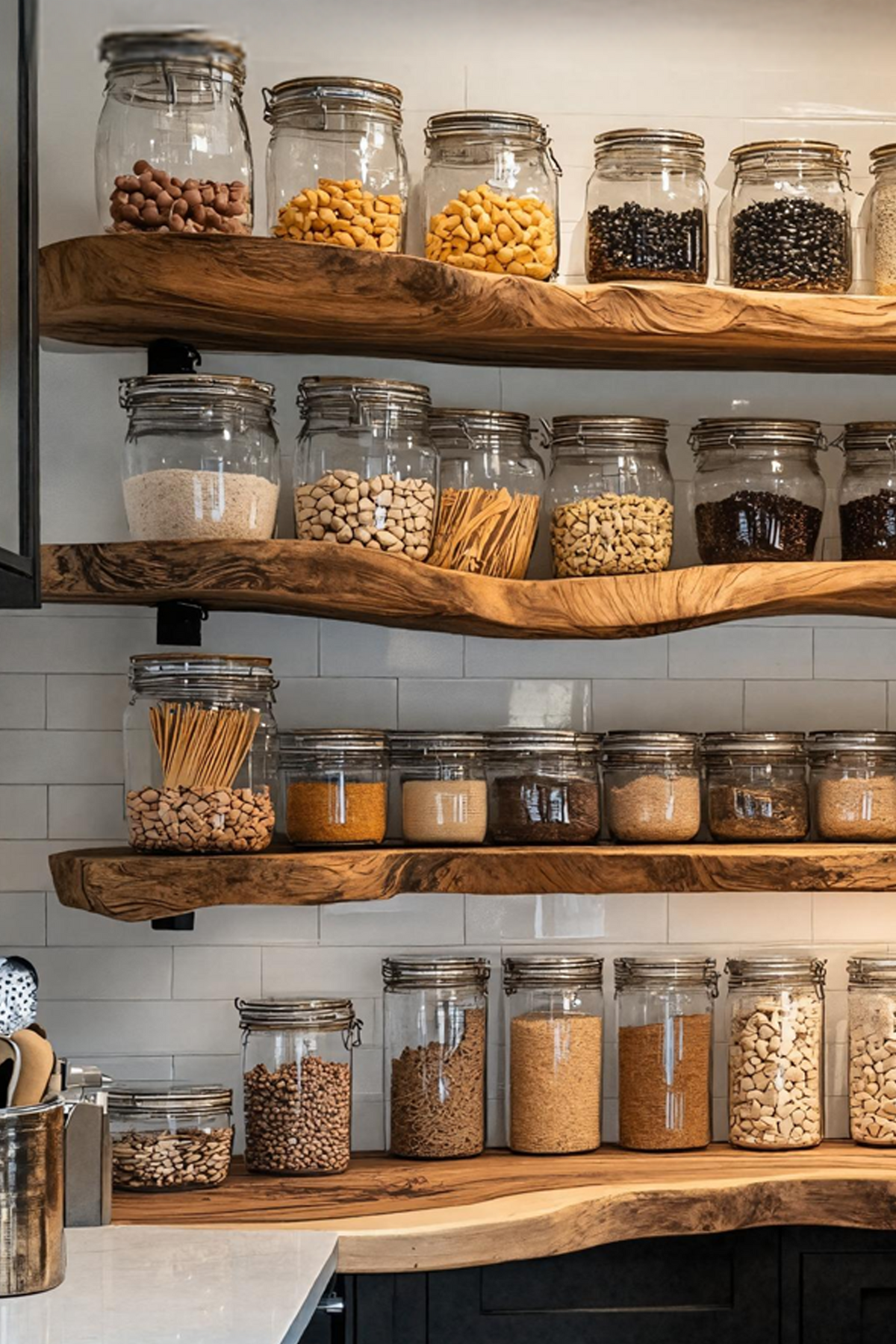 Handcrafted Wooden Spice Rack For Kitchen Cabinet Use SILDTTNSRS007