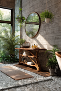 Handcrafted Live Edge Bathroom Vanity For Unique Bathroom Decor SILDTTNBRV030